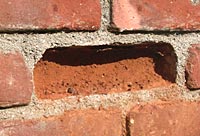 brick spalling